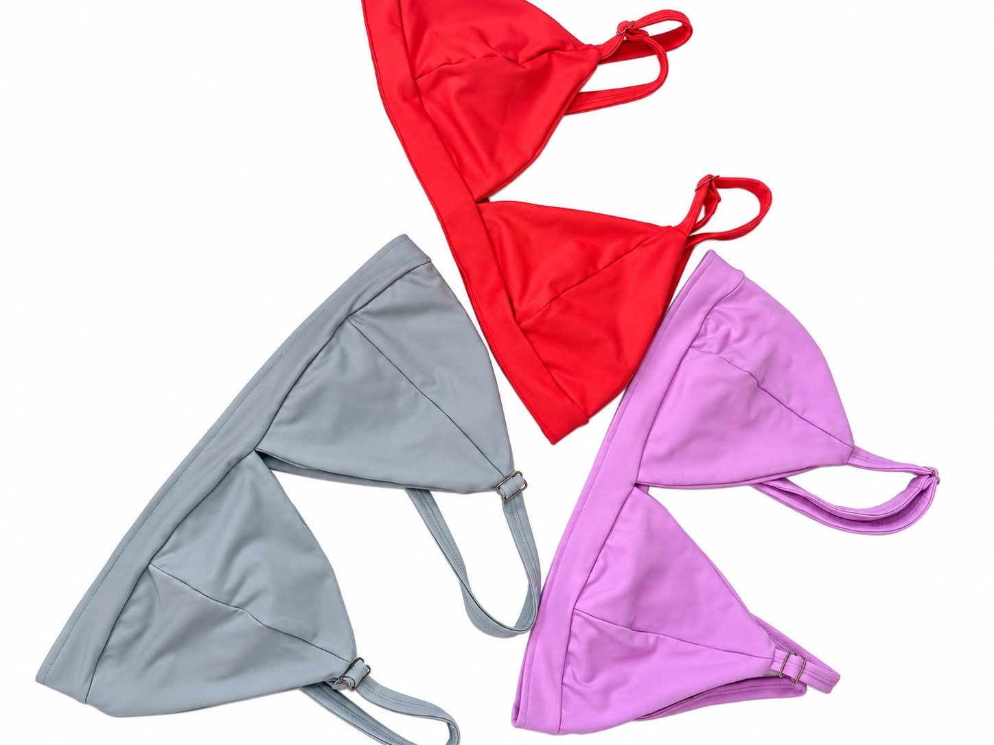 Top Duda Hello Fitness nas três cores disponíveis